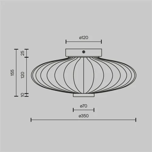 Настенный светильник (бра) Amulet 3000К 8Вт (Золото) - фото