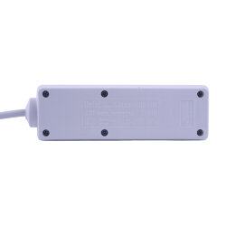 S-GCU2-1.5B WHITE Удлинитель серии Ultra, шнур 1.5м., 2 гнезда, 16A, с-з, Белый, TM Uniel