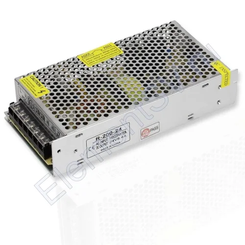 Блок питания A S200-24 24V 200W 8.4A - фото.