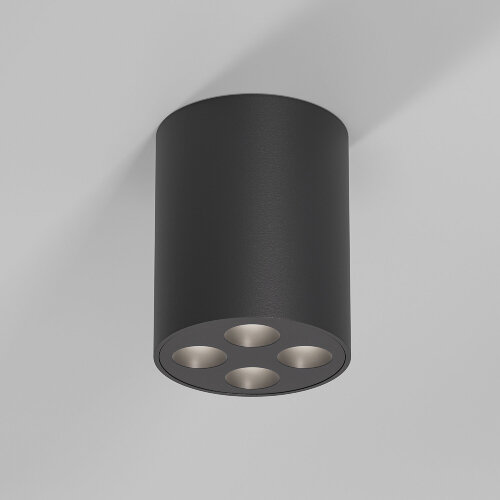 Светильник потолочный светодиодный Points 7W 4000K черный - фото 1