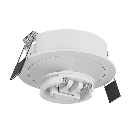 Крепление сменное М4 для светильников MINI VILLY, поворотное встраиваемое, цвет Белый, MINI-VL-M4-WH - фото