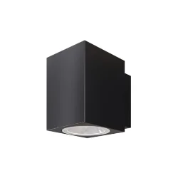 Настенный светильник Блок / Block 3000K 5Вт IP 65 (Черный) O507WL-L5B3K