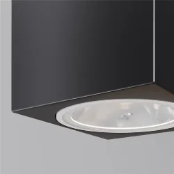 Настенный светильник Блок / Block 3000K 5Вт IP 65 (Черный) O507WL-L5B3K