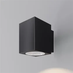 Настенный светильник Блок / Block 3000K 5Вт IP 65 (Черный) O507WL-L5B3K