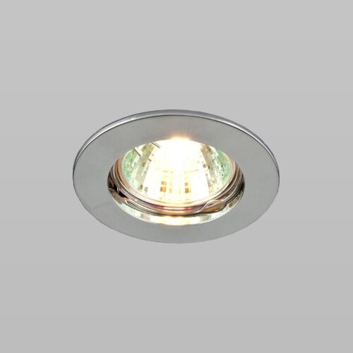 Светильник встраиваемый хром - фото 1