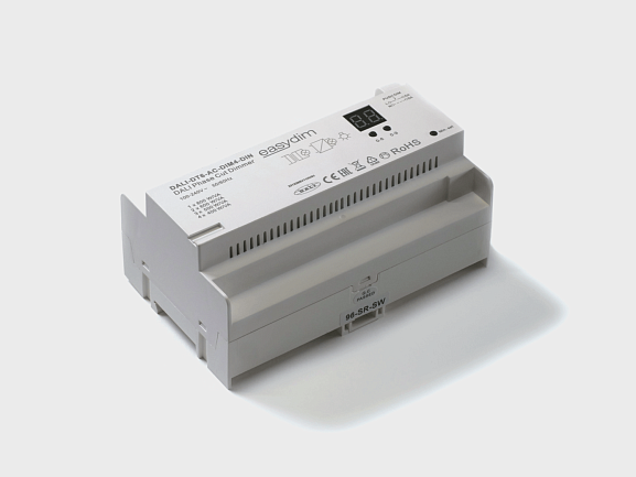 Декодер DALI фазовый четырехканальный диммер 220В,, DALI-DT6-AC-DIM4-DIN - фото