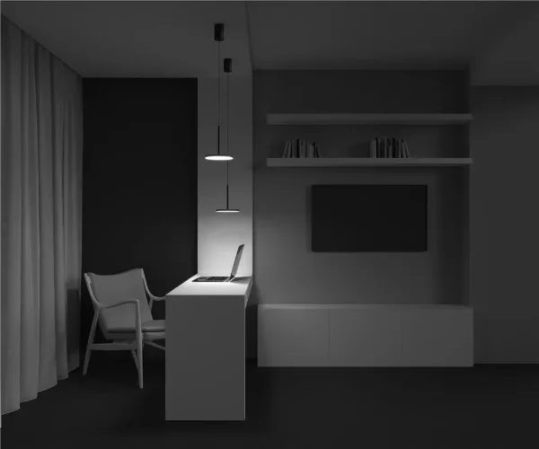 Подвесной светильник Plato 4000К 12Вт 120° (Черный) - фото 17