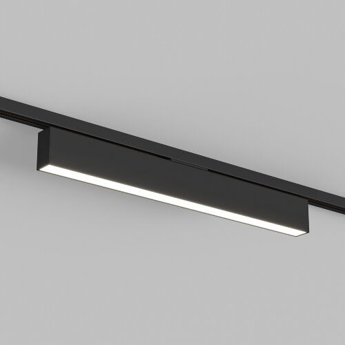 DK6640-BK Трековый светильник IP 20, 20 Вт, LED 4000, черный, алюминий.