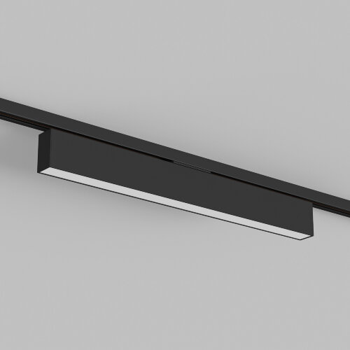 DK6640-BK Трековый светильник IP 20, 20 Вт, LED 4000, черный, алюминий. Фото 2