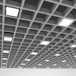 Светильник WOLTA PRO ГАЛАКТИКА ДВО10-54-042-4К-Ч с БАП ЕМ1 Микропризма