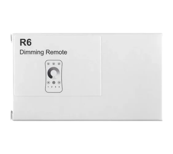 Пульт 4-зоновый для диммера ELFLED R6, 2.4G, белый - фото 3