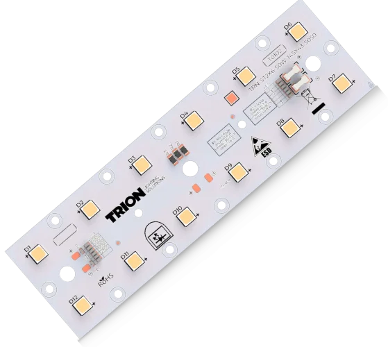 Светодиодный модуль TRN-ST2X6-50W-145X44-5050-1201-4070 - фото
