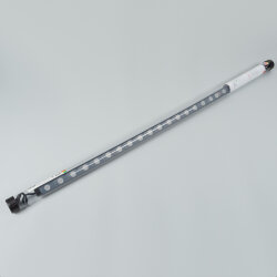 Грейзер DMX THOR-3D-F24-25х27mm 24V RGB (17 W/m, IP65, 1m, wire х2) (Arlight, Силикон) 045257