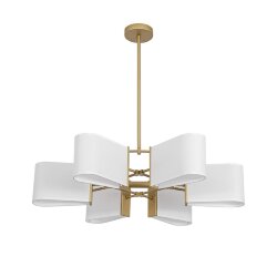 Люстра «LUMION» 8414/6, серия: SAMPO (крепление на планке) - -