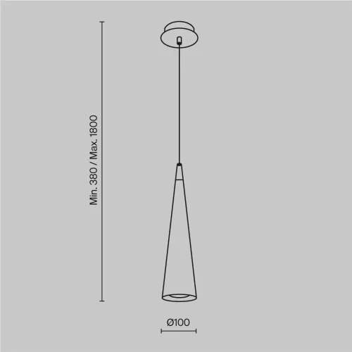 Подвесной светильник Nevill GU10 1x10Вт (Белый) - фото