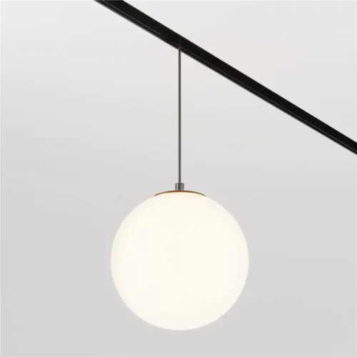 Трековый подвесной светильник Luna Exility 3000K 5Вт 360° (Черный) - фото 4