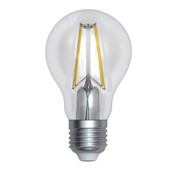 LED-A60-10W-3000K-E27-CL-DIM GLA01TR Лампа светодиодная диммируемая, Форма А, прозрачная, Серия Air, Теплый белый свет 3000K.