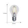 LED-A60-10W-3000K-E27-CL-DIM GLA01TR Лампа светодиодная диммируемая, Форма А, прозрачная, Серия Air, Теплый белый свет 3000K. - фото 5