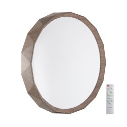 Настенно-потолочный светильник «Sonex» 7637/DL, серия: ZIF WOOD (накладной) - Беспроводной пульт ДУ