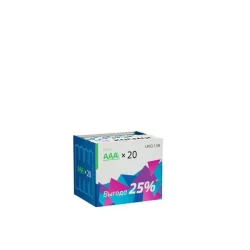 Элемент питания алкалиновый AAA/LR03 (уп.20шт) КОСМОС KOCLR0320BOX