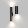 DK5022-BK Настенный светильник, IP20, до 15 Вт, LED, 2xGU10, черный, алюминий. Фото 3