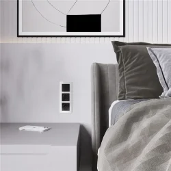 Клавиша для выключателя перекрестного (черный акрил) W1119048