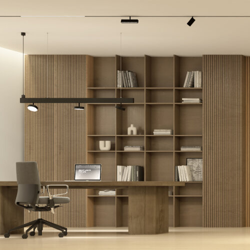 DK8026-BK Линейный светильник SMART LINEAR 36W DIM 3000K-6000K черный. Фото 5