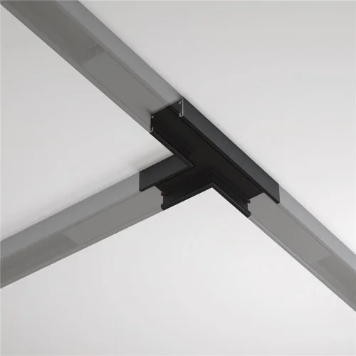 Т- образный коннектор накладной Basity, черный (Черный) - фото 5