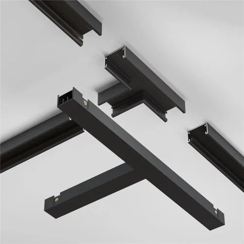 Т- образный коннектор накладной Basity, черный (Черный) - фото 3