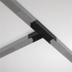 Т- образный коннектор накладной Basity, черный (Черный) TRA172CT-11B