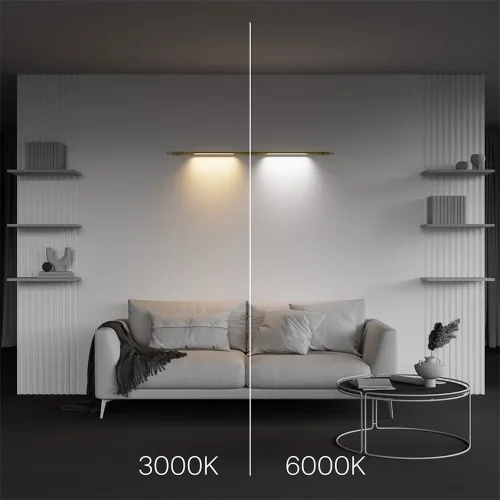 Светильник Базис / Basis для системы освещения Axity 3000/6000К 12Вт 120° (Латунь) C100CL-L500-12W3-6K-BS - фото 4