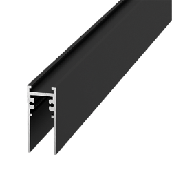 'Трек магнитный накладной без проводов серии SY MINI, 48В, Черный , SY-mini-TR-001582-48-2.5 006819