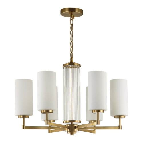 Люстра «ODEON LIGHT» 4990/6, серия: KASALI (крепление на планке). Фото 1.