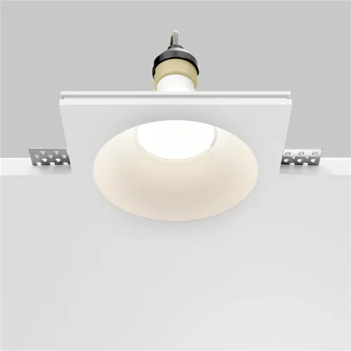 Встраиваемый светильник Гипс Модерн / Gyps Modern 1*GU10 10 Вт (Белый) DL129-GU10-01-W - фото 7