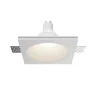 Встраиваемый светильник Гипс Модерн / Gyps Modern 1*GU10 10 Вт (Белый) DL129-GU10-01-W - фото