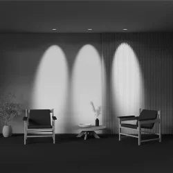 Встраиваемый светильник Lens 12Вт 3000К 70° (Белый)