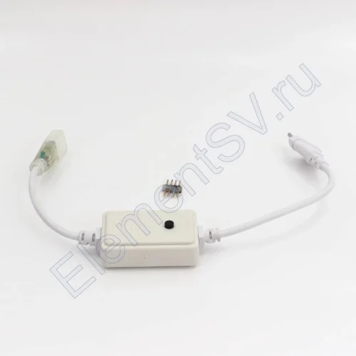 Сетевой шнур-контроллер для светодиодного неона RGB 0616 LN121 - фото.