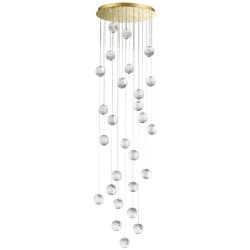 Люстра каскадная «ODEON LIGHT» 5008/120L, серия: CRYSTAL (крепление на планке)