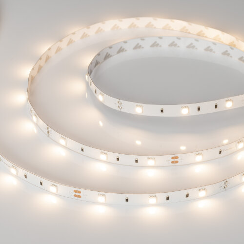 Светодиодная лента RT-B30-10mm 12V Warm3000 (7.2 W/m, IP20, 5060, 5m) (Arlight, 7.2 Вт/м, IP20) 028582(2) - фото