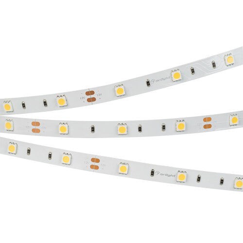Светодиодная лента RT-В30-10mm 12V Warm3000 (7.2 W/m, IP20, 5060, 5m) (Arlight, 7.2 Вт/м, IP20) 028582(2) - фото 3