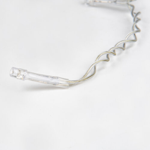 ULD-B25006-440-TTK WARMWHITE-WHITE IP44 Бахрома светодиодная с эффектом мерцания, 25м, Соединяемая, 440 светодиодов, Теплый белый и белый свет, Провод прозрачный - фото 9