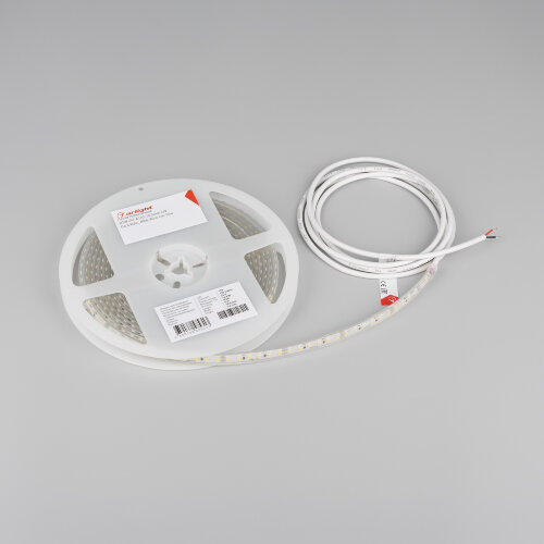 Светодиодная лента герметичная RTW-PU-А120-10.5mm 24V White6000 (16.8 W/m, IP68, Wire 2m, 5m) (Arlight) 029391(3) - фото 2