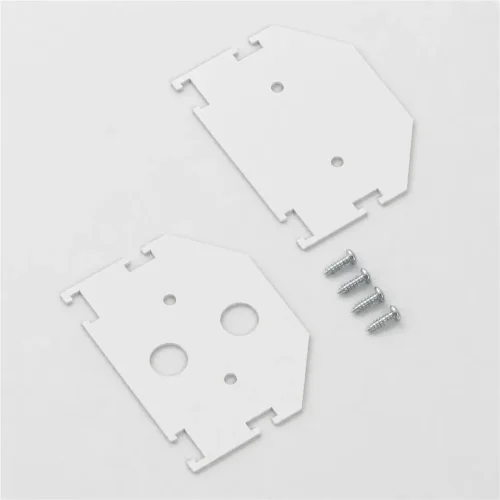 Slim Magnetic Заглушки для шинопровода в натяжной потолок 85204/00 белый 2 шт. 85206/00 - фото 3