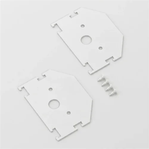 Slim Magnetic Заглушки для шинопровода в натяжной потолок 85204/00 белый 2 шт. 85206/00 - фото 6