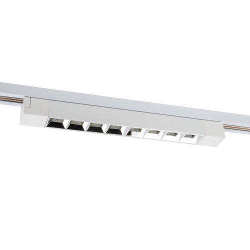 ULB-Q282 20W-4000K WHITE Светильник-прожектор светодиодный трековый, Линейный, 1600 Лм, Белый свет 4000К, Корпус белый - фото 2