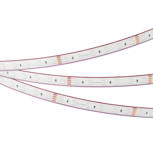 Светодиодная лента герметичная RTW-PFS-В60-13mm 24V RGB (14.4 W/m, IP68, 5060, 5m) (Arlight, 14.4 Вт/м, IP68) 033791 - фото 2
