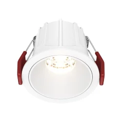 Встраиваемый светильник Альфа / Alfa LED 10 Вт 3000 К 36° (Белый) DL043-01-10W3K-RD-W