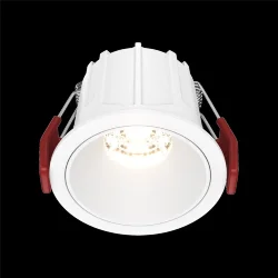 Встраиваемый светильник Альфа / Alfa LED 10 Вт 3000 К 36° (Белый) DL043-01-10W3K-RD-W