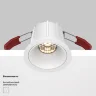 Встраиваемый светильник Альфа / Alfa LED 10 Вт 3000 К 36° (Белый) DL043-01-10W3K-RD-W - фото 8