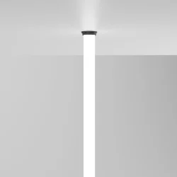 Встраиваемое крепление для круглого гибкого неона Full light черный FL 2860 (070755)